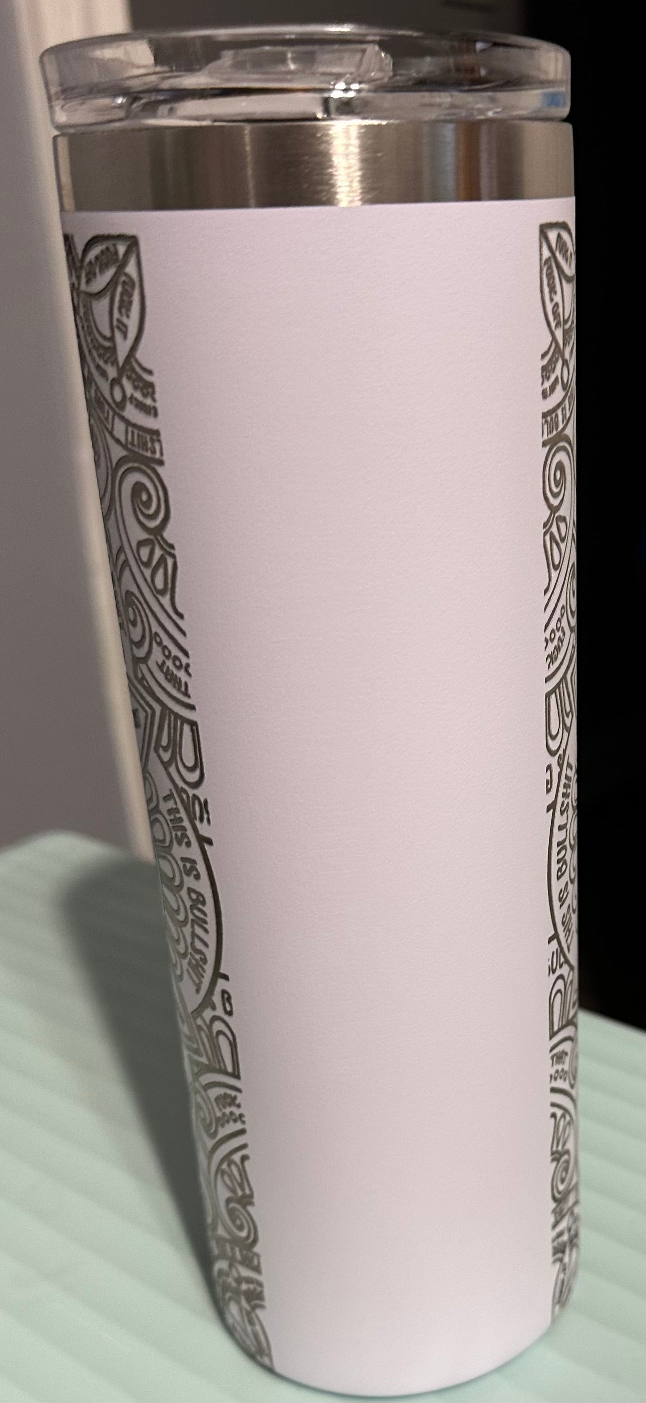 20oz Stainless Skinny "Swearing" Tumbler