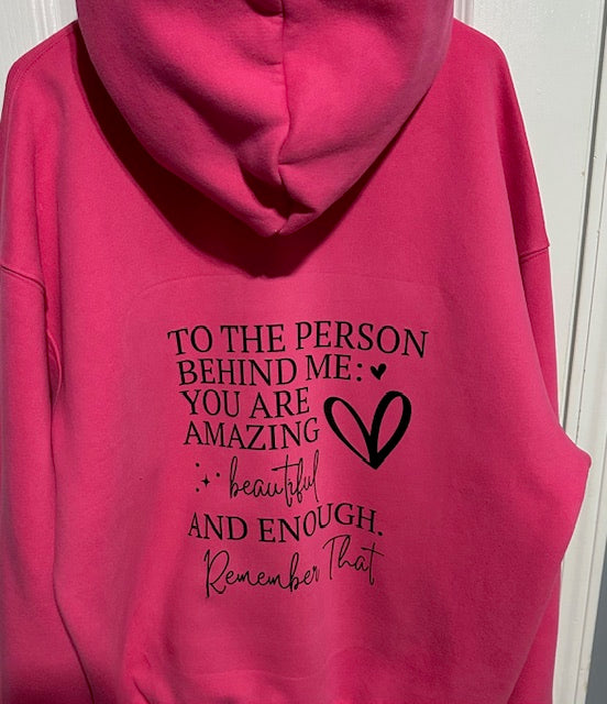 "Person Behind Me" Hoodie