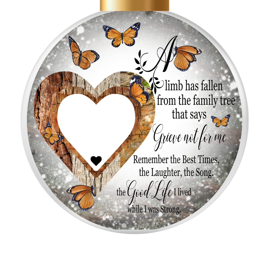 "Memory" Sublimated Ornament